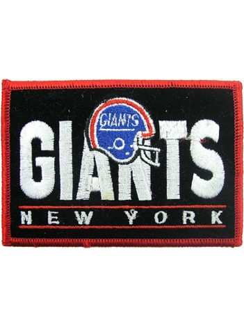 New York Giants NFL Embroidered Patch #01